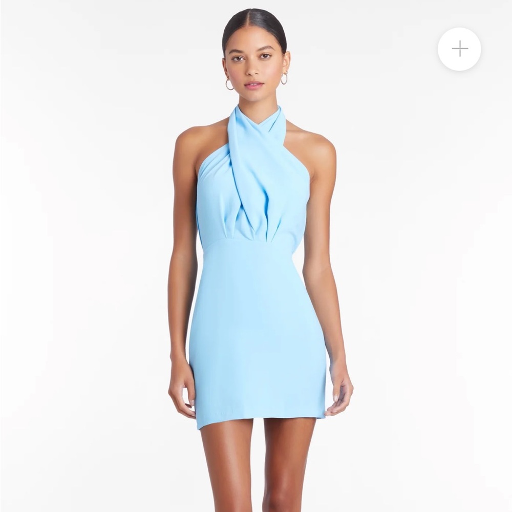 Amanda Uprichard mezcal dress blue!!